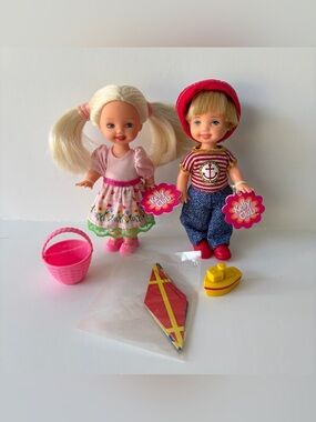 Barbie Kelly & Tommy dolls
